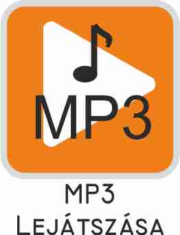 MP3 hangmodul beépíthető